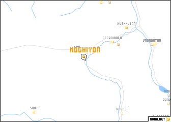 map of Moghiyon