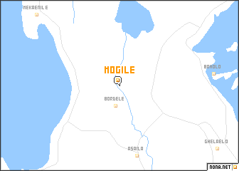 map of Mogile