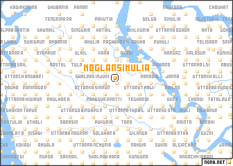 map of Moglān Simulia