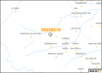 map of Mogoboya