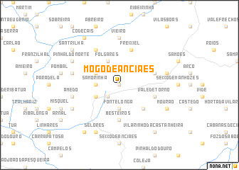 map of Mogo de Ançiães