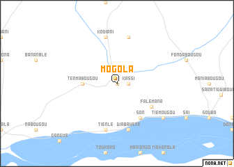 map of Mogola