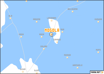 map of Mogola