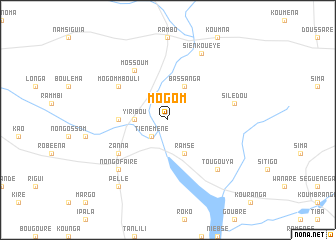 map of Mogom