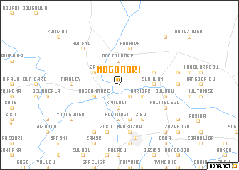 map of Mogonori