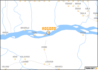 map of Mogoro