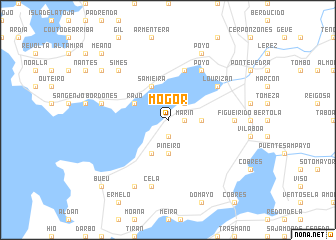 map of Mogor