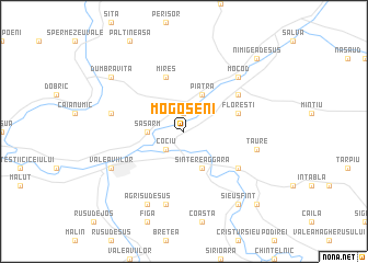 map of Mogoşeni