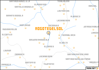 map of Mogote del Sol