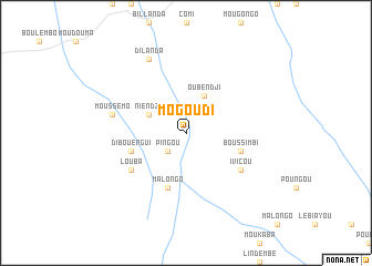 map of Mogoudi