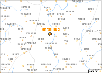 map of Mogoviwa