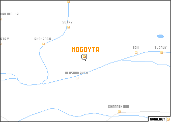 map of Mogoyta