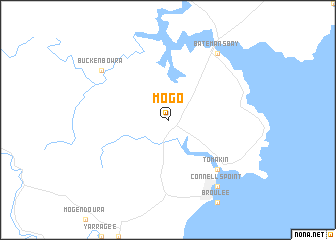 map of Mogo