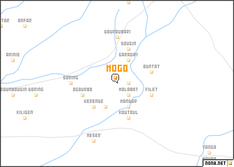 map of Mogo