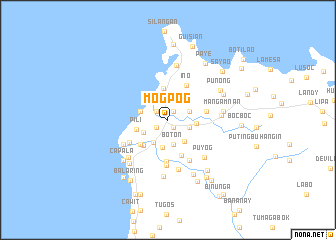 map of Mogpog