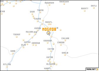 map of Mogrob