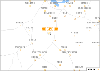 map of Mogroum
