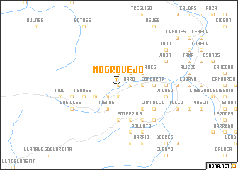 map of Mogrovejo