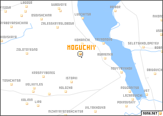 map of Moguchiy