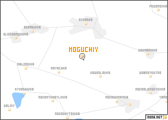 map of Moguchiy