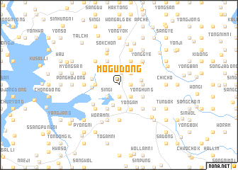 map of Mogu-dong