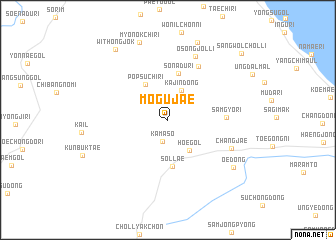 map of Mŏgujae