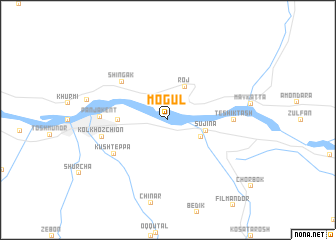 map of Mogul