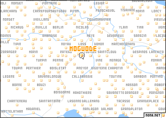 map of Moguodé