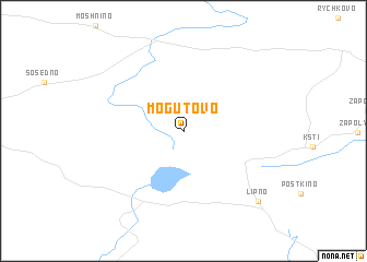 map of Mogutovo