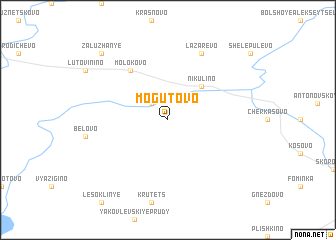 map of Mogutovo