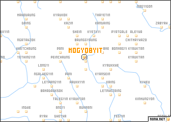 map of Mogyobyit