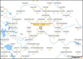 map of Mogyobyit