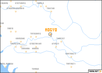 map of Mogyo