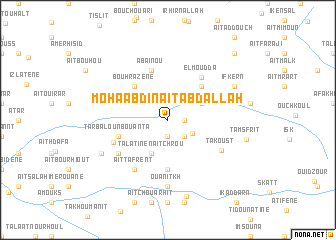 map of Moha Abdi nʼAït Abdallah