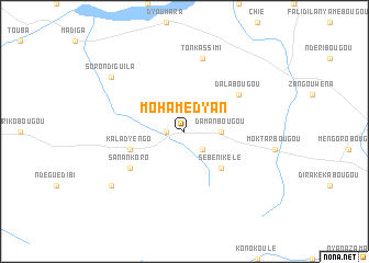 map of Mohamédyan