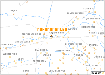 map of Moḩammad Āleq