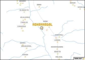 map of Moḩammad ‘Al