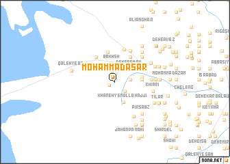 map of Moḩammad Āsār