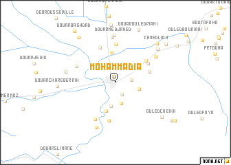 map of Mohammadia