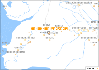 map of Moḩammadī-ye ‘Asgarī