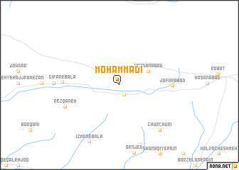 map of Moḩammadī