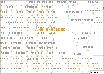 map of Mohammadpur