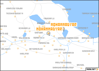 map of Moḩammad Yār