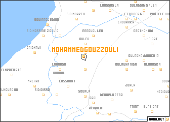 map of Mohammed Gouzzouli