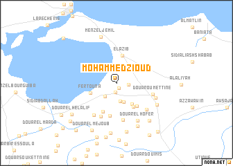 map of Mohammed Zioud