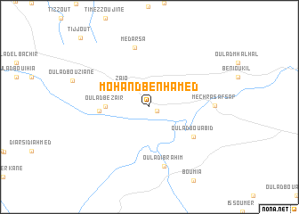 map of Mohand Ben Hamed