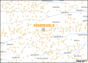 map of Mohanewala