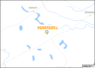 map of Mohanganj