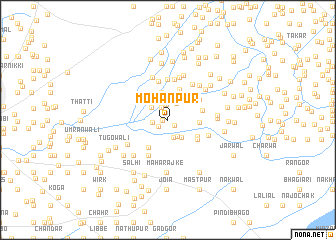 map of Mohanpur
