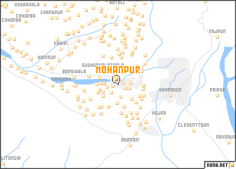 map of Mohanpur